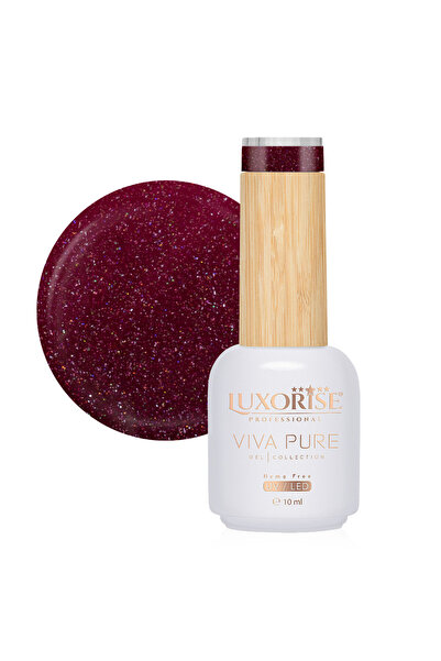LUXORISE Semi-permanent nail polish Hema Free Viva Pure LUXORISE - Frosted Ca...