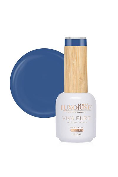 LUXORISE Oja semipermanentă Hema Free Viva Pure LUXORISE - Indigo Bunting 10ml