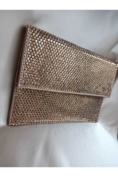 Gül karatekin gk حقيبة نسائية على شكل ظرف بودرة من حجر الكريستال الحقيقي للمن...