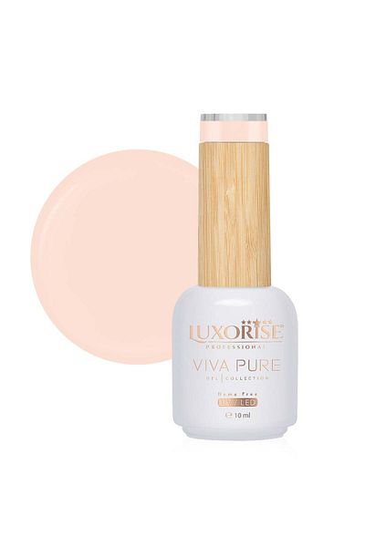 LUXORISE Oja semipermanentă Hema Free Viva Pure LUXORISE - Petal Dream 10ml