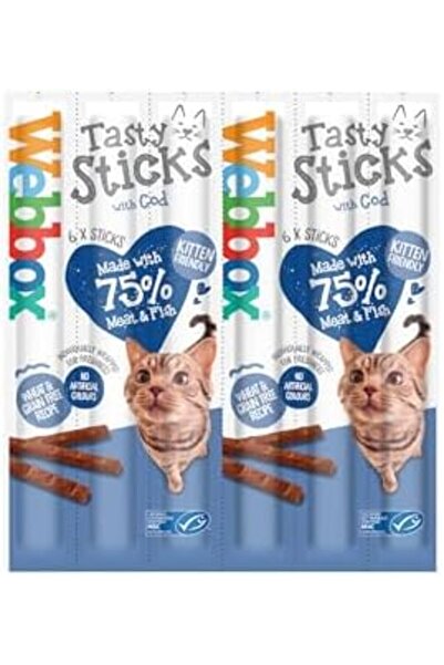 NEXIFY Webbox Tasty Cat Sticks Stick Cod 30g