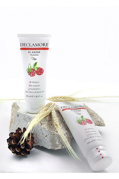 DECLAMORE 100 ml Shea & Jojoba Oil Extract Damaged Damaged Hand Care Cream - Dense Nail
