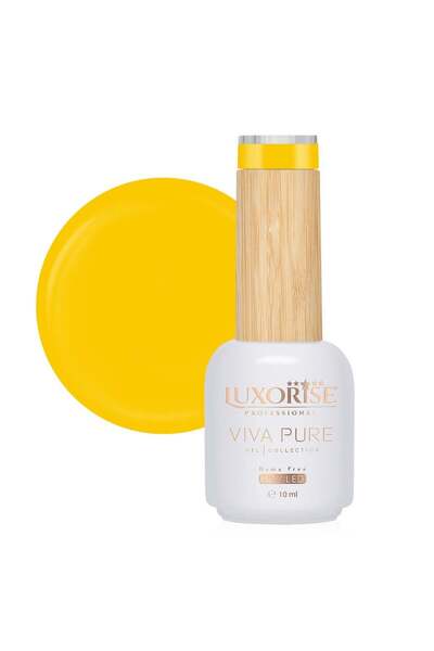 LUXORISE Oja semipermanentă Hema Free Viva Pure LUXORISE - Amber Fortune 10ml
