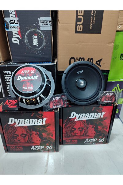 Dynamat AZAP-20 V2 20Cm 300Rms tanesi profesyonel