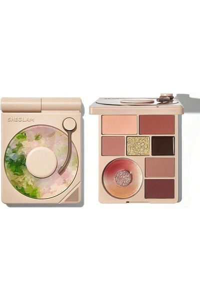 LEADING LINES Shiglam Vinyl Pop Palette - Rose Sonata, Matte, Cream