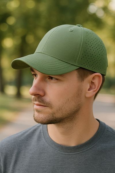 LAGRANZE Men's Perforated Air Permeable Sports Hat