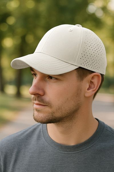 LAGRANZE Men's Perforated Air Permeable Sports Hat