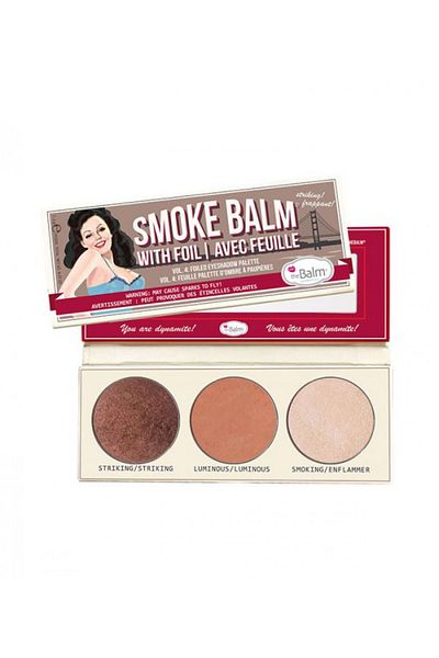 the balm theBalm Smoke Balm Volume 4 Eyeshadow Palette, Multi-Color, 7.2g