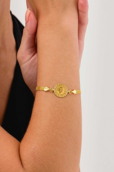 FERMAS KUYUMCULUK 14 Ayar Orijinal Çeyrekli Bismark Altın Zincir Bileklik