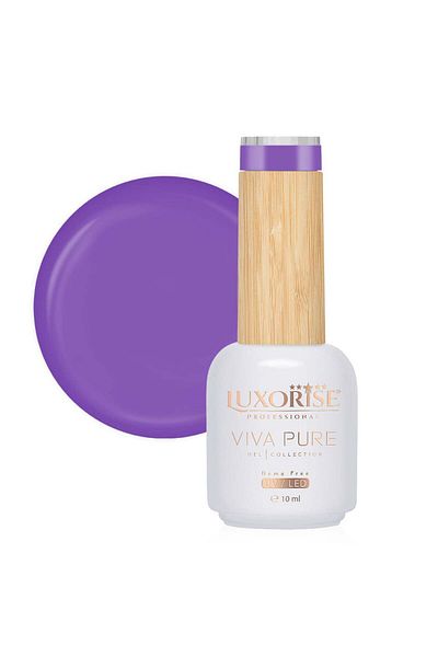 LUXORISE Oja semipermanentă Hema Free Viva Pure LUXORISE - Virgin Violet 10ml