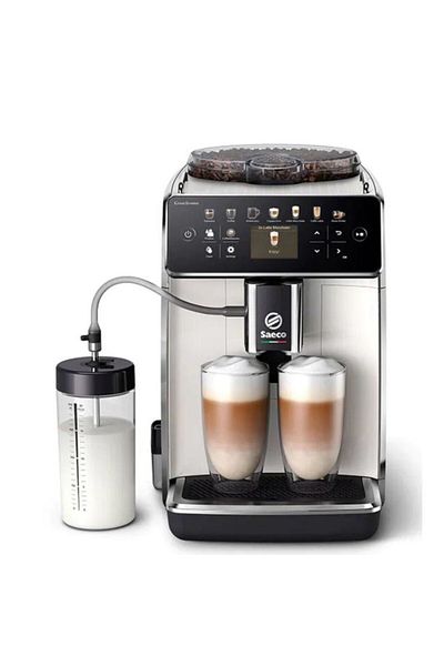 Philips Automatic espresso machine SAECO GranAroma SM6580/20, 1.8l, 1500W, 15 bar, Black-White
