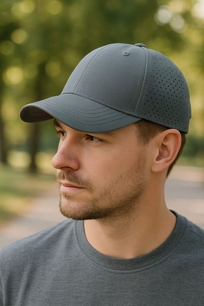 LAGRANZE Men's Perforated Air Permeable Sports Hat