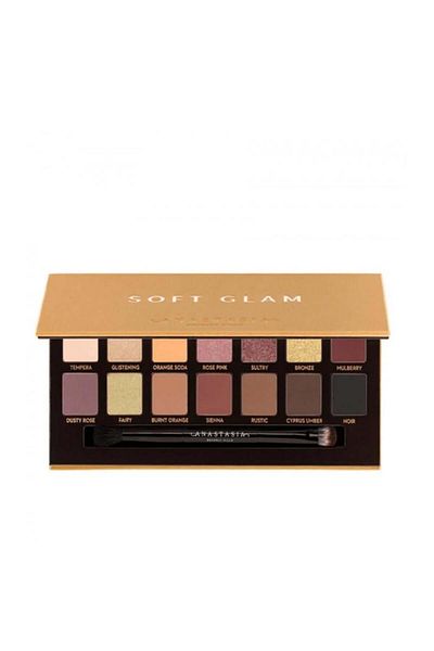 LEADING LINES Anastasia Beverly Hills Soft Glam Eyeshadow Palette Mini 14 Colors