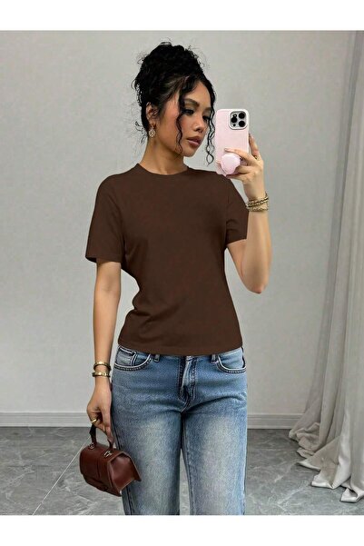 Gollinger Tricou de bază pentru femei cu gâtul turnat