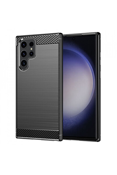 Techsuit Carcasă pentru Samsung Galaxy S23 Ultra - Techsuit Carbon Silicone -...