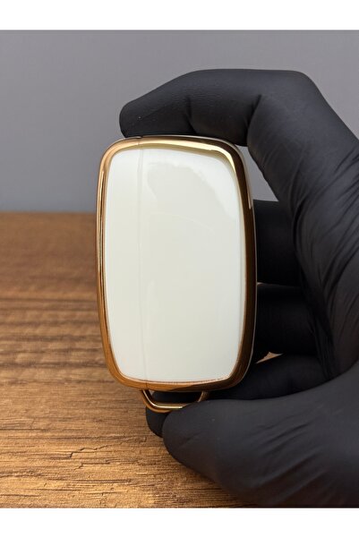 Mavi Keys Range Rover Land Rover Smart 2012 și mai târziu Husă de protecție pentru chei din silicon cu 5 butoane Culoare albă