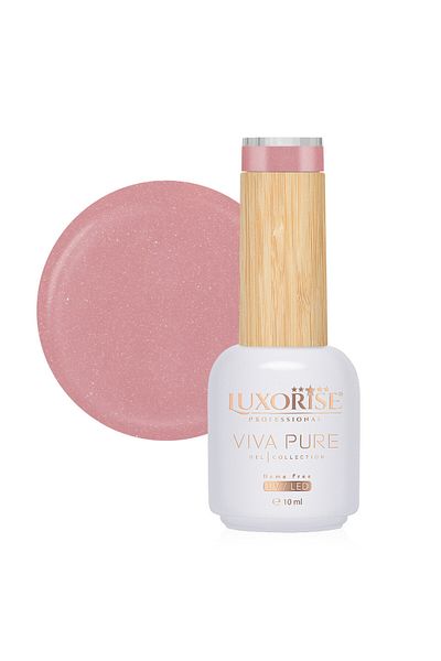 LUXORISE Oja semipermanentă Hema Free Viva Pure LUXORISE - Ginger Glow 10ml