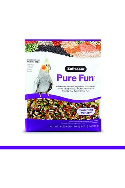 Zupreem Pure Fun Bird Food For Medium Birds