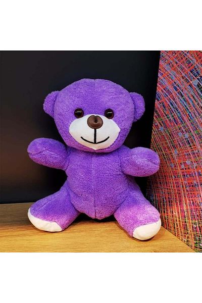 AyFi Home Purple Plush Teddy Bear