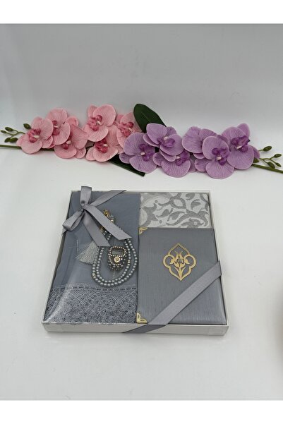 Uğurlu Hac gelin çeyiz (secade inci tesbih kadife yasin taşlı zikirmatik hedi...