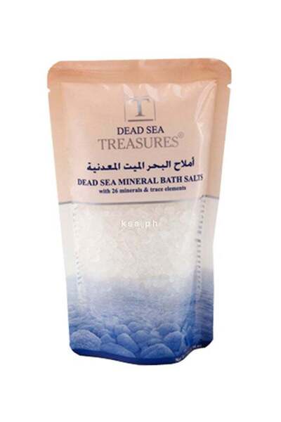 Treasures ملح استحمام البحر الميت متعدد الألوان 240 جرام