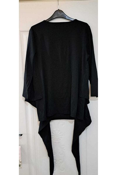 MEGHAN L.A Maternity & Maternity Tie-Up Blouse