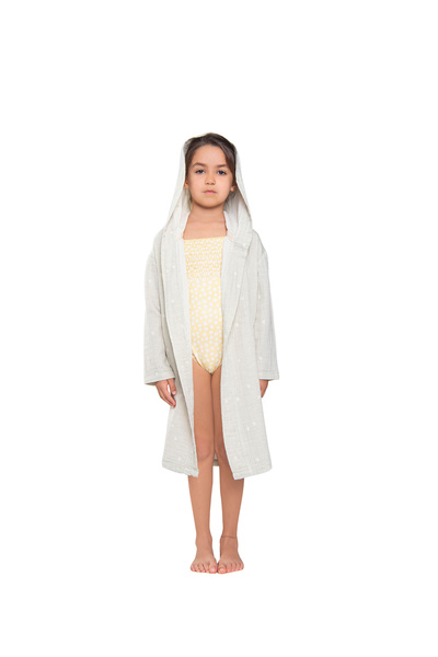 SUN LESTOFF Jacquard Children's Bathrobe
