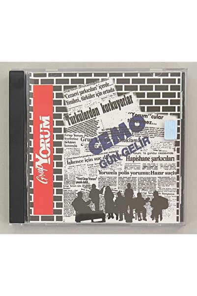 Plakevi İzmir Group Yorum Cemo Cd (Original 1994 Term Print Cd)