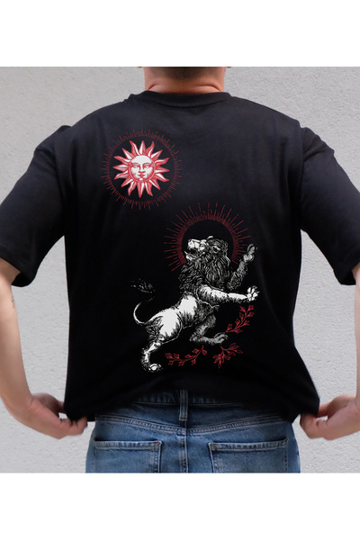 Unisex kısa kollu oversize t-shirt s36