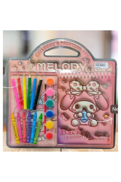 gifttime Sanrio Cinnamoroll Mymelody Kuromi Hediyelik Boyama Seti