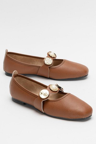 Liger Women's Accessory Strappy Ballerina Shoes Taba