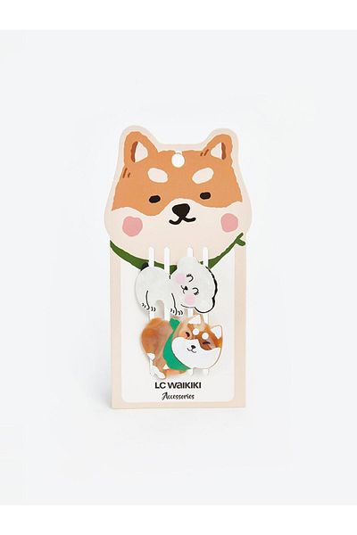 LC Waikiki Prf,2Pcs Cutedog Clips (S5)
