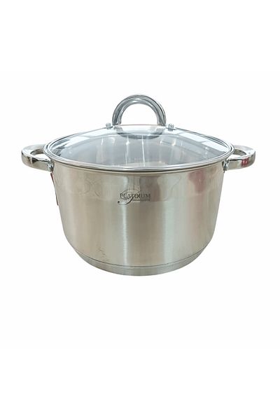 Platinum 2L Platinum Stainless Steel Pot – German Quality, Compatible with All Types of Hobs