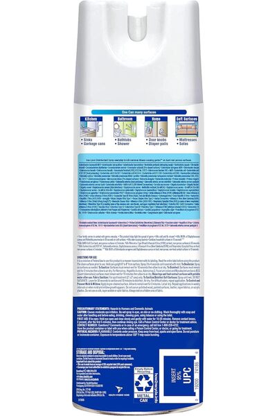 Lysol Crisp Linen Scent Disinfectant Spray (354ml)