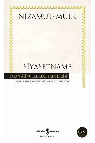 Bloomsbury Siyasetname - Nizamü'L-Mülk