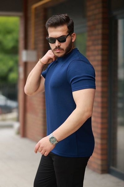 Kokosh moda Ανδρικό μπλουζάκι Basic κοντομάνικο