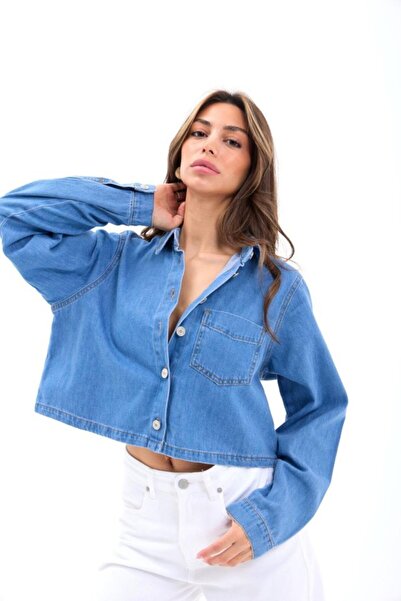 JANES 7367 Denim Shirt-Blue