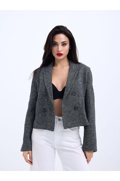 modaserdem 6723 Jacket-Black