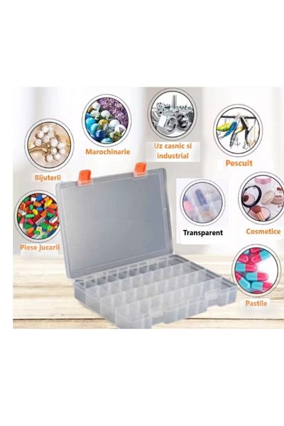 SyaMAG Organization box, 40 compartments, Syamag, 38 x 28.5 x 5.5 cm