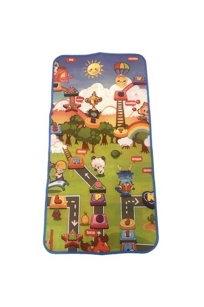 Piccolino Playmat double-sided 90x60cm, Multicolor