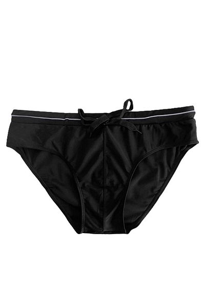 Intisimo Swim Briefs, For Men, Black - 54