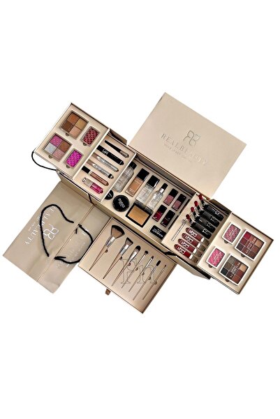 real beauty مجموعة مكياج متكاملة مكونة من 44 قطعة من ريل بيوتي - مع جميع الملحقات