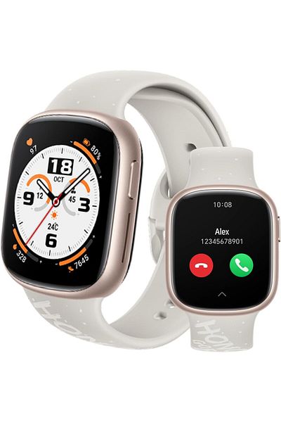 HONOR WATCH 4 SmartWatch, Bluetooth Calling, 1.75 inch AMOLED, GPS, 14 Days Standy, Spo2, Heart Rate