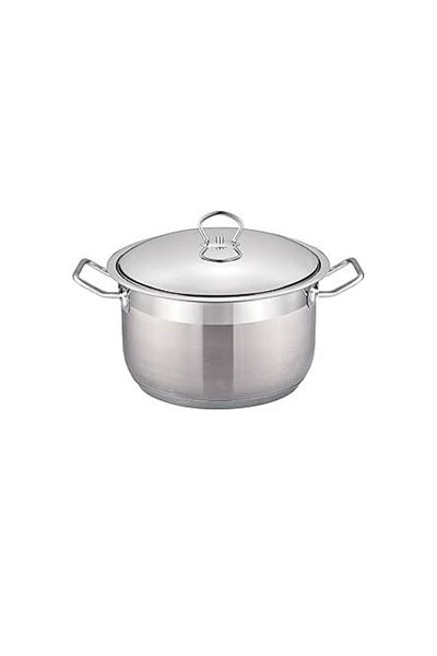 GERMAN Stainless Steel Saucepan with Lid 30cm 10.6L 5 Layer Base