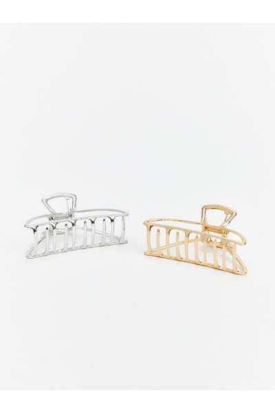 LC Waikiki Mixed Printed Women's Latch Buckle Set of 2 (S5)