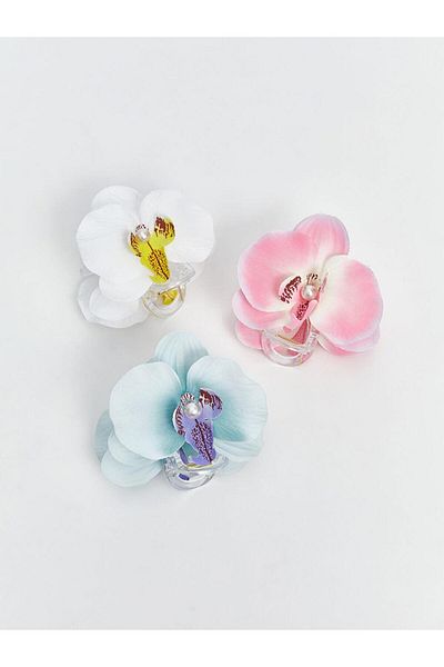 LC Waikiki Mixed Flower Figured Women's Latch Buckle (S5)