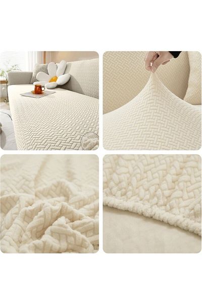 Bright Home 3.3.1.1 Husă pentru scaun Husă pentru scaun Set de huse pentru canapea din material textil de casă