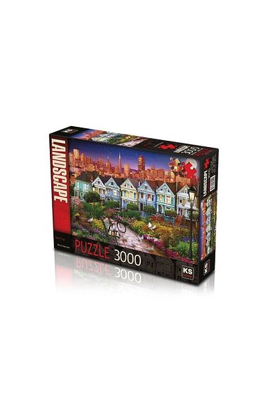 Ks Puzzle 23010 Ks, San Francisco 3000 Piece Puzzle