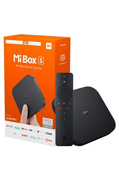 Xiaomi Smart TV Box with Remote Control Black Set