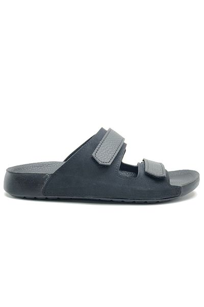 KOCAMANLAR Aryan 80-012 Dr. Recommended Orthopedic Men's Slippers Black